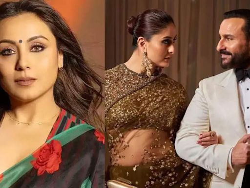 When Rani Mukerji gave an insightful advice to Saif Ali Khan on dating Kareena Kapoor: "Think of it as two heroes in the house" | Hindi Movie News - Times of India