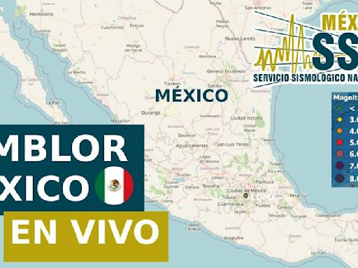 Temblor en México hoy, viernes 7 de junio - últimos sismos con hora, magnitud y epicentro vía SSN EN VIVO