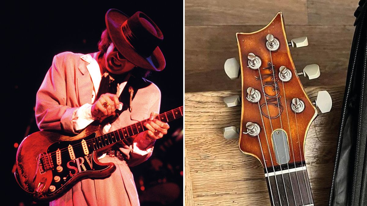 This guitarist transformed their John Mayer PRS into a Stevie Ray Vaughan Number One Strat