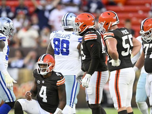 17-33: Cowboys vence a Browns en partido de debut de Tom Brady como analista de televisión