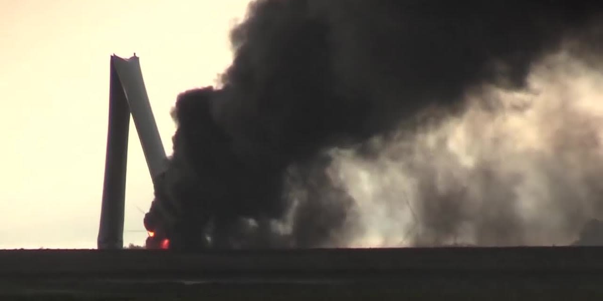 LIVE: Storms spin up tornadoes in Iowa that topple wind turbines, cause damage in at least one town