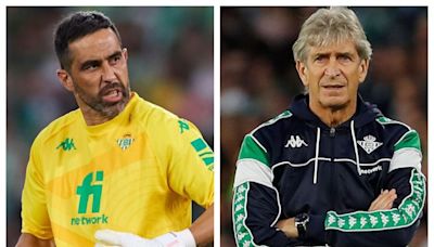 Las idas y venidas de la relación entre Manuel Pellegrini y Claudio Bravo durante cuatro temporadas en el Betis - La Tercera