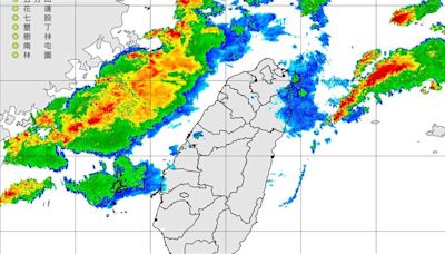 前緣雷雨帶達台灣海峽！專家曝「這時」不穩定軸帶蓋台上空