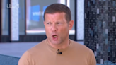 ITV This Morning host Dermot O'Leary walks off set after during discussion