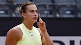 Sabalenka destroza a Ostapenko y accede a semifinales en Roma