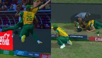 WATCH | Marco Jansen-Kagiso Rabada's NASTY Collision is SCARY!