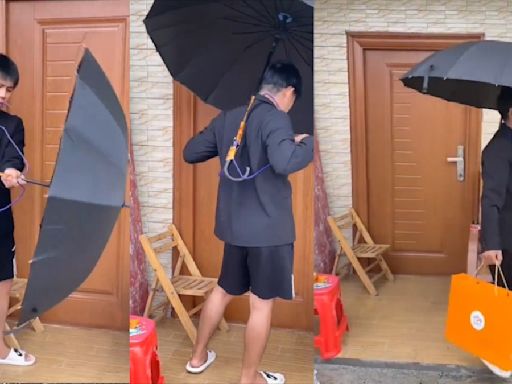 Watch How To Stay Dry In Style: Anand Mahindra Shares Monsoon Survival Tips For Mumbaikars