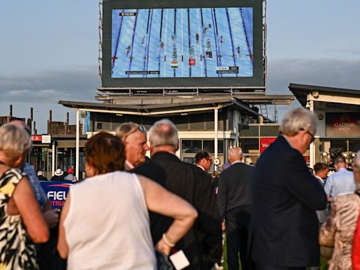 Galway Races punters cheer on Daniel Wiffen winning gold in Olympic record swim