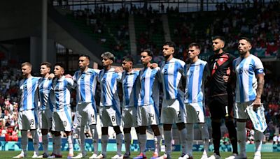 Argentina receive hostile reception as national anthem booed by crowds at Paris Olympics