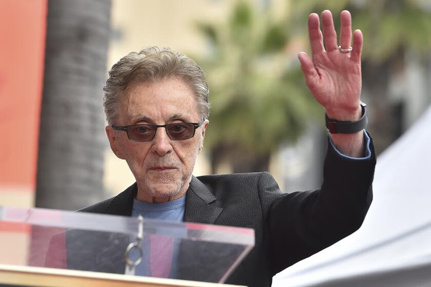 Restraining order against Frankie Valli's eldest son OK'd amid Walk of Fame honor