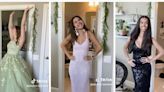 Friends see each other in their prom dresses for the first time, and record their reactions: ‘i love feminine love and friendships’