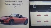 Joven se vuelve viral en TikTok por intentar comprar un Mazda en 520 pesos