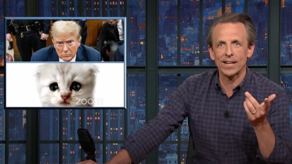 Seth Meyers Is Convinced Trump Might Actually Be a Cat | Video