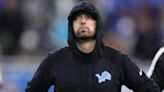 LOOK: Eminem takes 2024 NFL Draft stage in Detroit alongside Lions greats Barry Sanders, Calvin Johnson