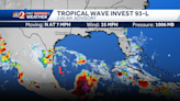 ﻿Invest 93-L: NHC continues tracking disturbance in southwestern Gulf of Mexico