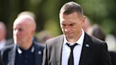 Kevin Sinfield leads sport stars paying respects at funeral of Rob Burrow