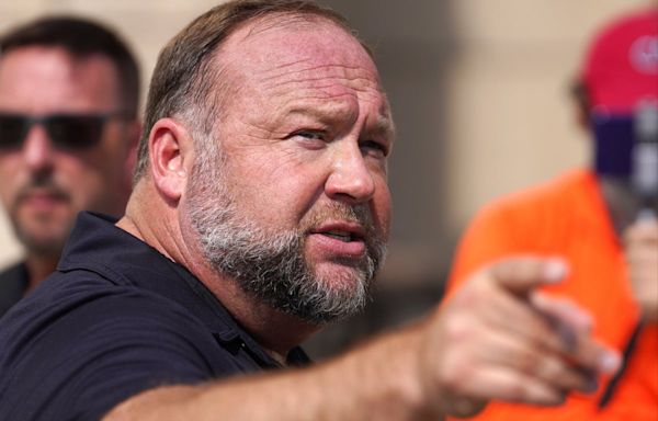 Alex Jones agrees to assets sell-off – giving up Infowars control – to pay $1.5bn to Sandy Hook families