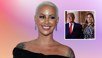 Amber Rose photo with Donald, Melania Trump sparks fury