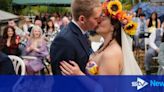 Mint to be: Childhood sweethearts marry at allotment where love grew