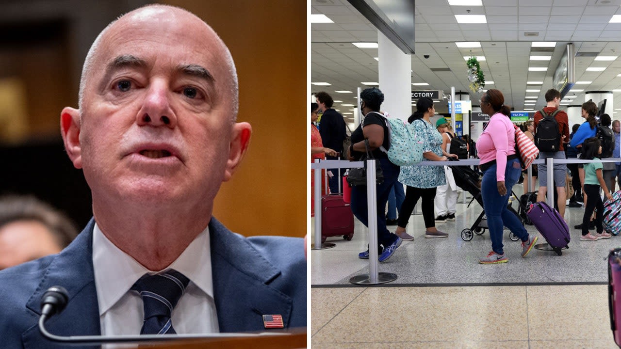 Top House committee demands Mayorkas fork over docs after Biden admin freezes migrant flight program