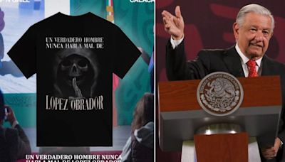 “Camisetas pendejas”, ellos son los creadores de la polémica playera de AMLO y la Santa Muerte