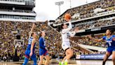 Caitlin Clark notches triple-double at Kinnick as Iowa women's basketball records crowd of 55,646