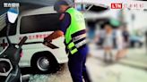 屏東救護車與轎車擦撞衝入熱炒店 病患家屬、護理師受傷（警方提供） - 自由電子報影音頻道