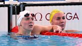 Ariarne Titmus pipped by Katie Ledecky in 400m freestyle heat