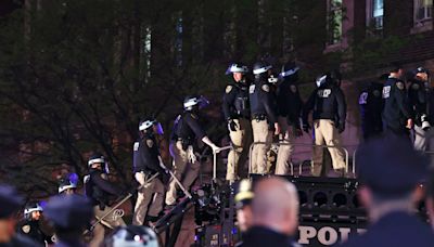 Columbia students taken into custody as NYPD clears pro-Palestinian occupation