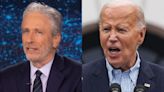 Jon Stewart is afraid Biden doesn't realize what's at stake and that 'there are no participation trophies in endgame democracy'