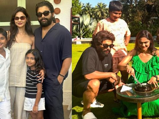 Inside Allu Arjun’s wife Sneha’s birthday celebration: Vacation to Goa, surprises and more