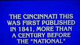 'What is The Enquirer?' Your newspaper was answer to 'Jeopardy!' question Thursday night