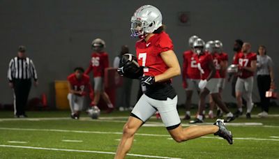 Ohio State Buckeyes WR Kyion Grayes Enters NCAA Transfer Portal