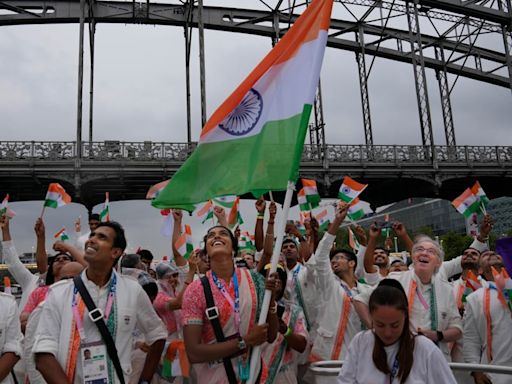 Paris 2024 Olympics Opening Ceremony: PV Sindhu, Sharath Kamal lead Indian contingent