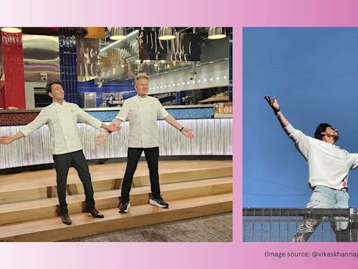 Vikash Khanna teaches ‘SRK’ pose to British celebrity chef Gordon Ramsay: ‘What a magical day’