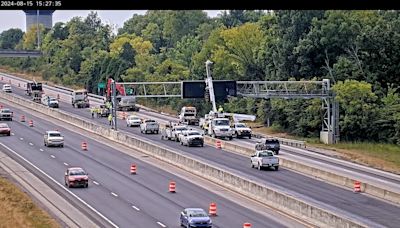 Heavy traffic caused by WB I-64 crash near Simpsonville delays school bus routes