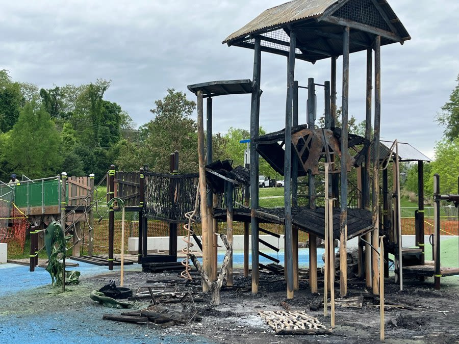 Park Police: Potomac playground fire caused around $1M in damage