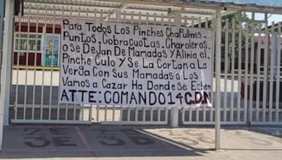 Cártel del Noreste deja narcomanta en Salinas Victoria, Nuevo León; amenazan a extorsionadores