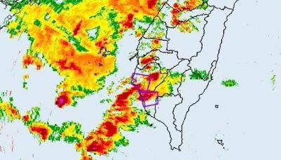 上班注意！雨區不斷擴大「10縣市大雨特報」 南高屏大雷雨轟炸