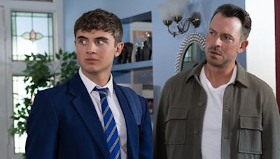 Hollyoaks airs JJ Osborne collapse scenes