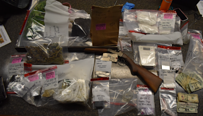 S.C.I.N.T. serves a search warrant and seizes over 2 pounds of methamphetamine
