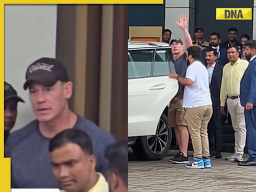 John Cena lands in Mumbai to attend Anant Ambani-Radhika Merchant's wedding, internet wonders 'koi reh toh nahi gaya?'