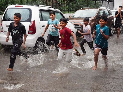Monsoon thrill: Parts of Delhi lashed by rain