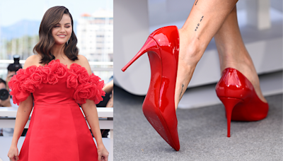 Selena Gomez Looks Sharp in Pointed-Toe Christian Louboutin Pumps at Cannes Film Festival 2024