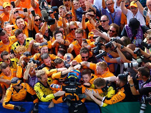 F1 Hungarian Grand Prix LIVE: Race result and times as Lando Norris gives win to Oscar Piastri