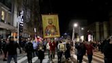 Thousands in Belgrade protest against Western-backed Serbia-Kosovo deal