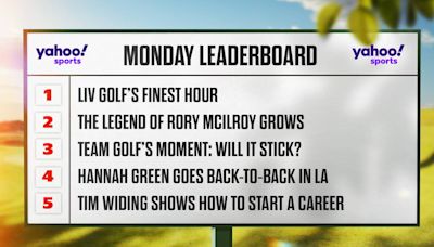 Monday Leaderboard: LIV Golf's big win, Rory McIlroy's legend grows