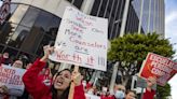 L.A. teachers union seeks 20% raise, saying educators are stressed out and priced out