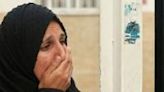 A Palestinian woman mourns the death of a loved one at Al-Najjar hospital following overnight Israeli bombardment in Rafah in the southern Gaza Strip on April 18, 2024