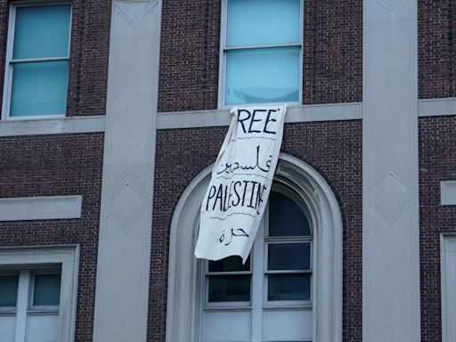 Universidad de Columbia, trinchera de estudiantes contra la guerra en Gaza